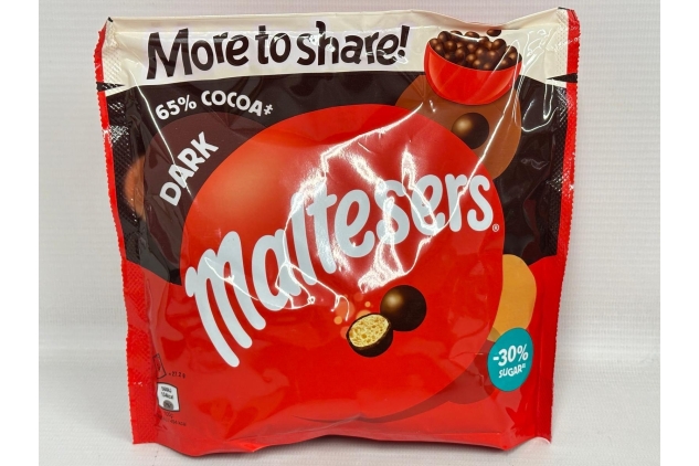 Maltesers Dark Chocolate Sharing Bag 7 X 163g