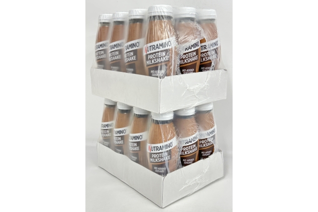 Nutramino Nutra-Go CHOCOLATE Flavour High Protein Milkshake - 24 Pack (330ml) Diet Meal Replacement Like Slimfast Shakes