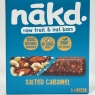 Nakd Salted Caramel Fruit & Nut Bars - Vegan, Gluten-Free, Healthy Snack, 36 X 35g