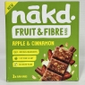 Nakd Apple & Cinnamon Fruit & Fibre Bars - Vegan, Gluten-Free, Healthy Snack, 36 x 44g