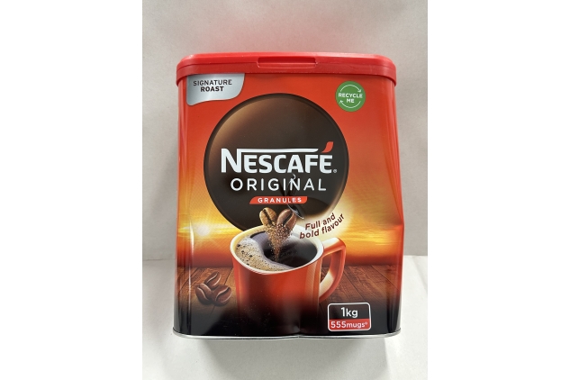 NESCAFE Original Instant Coffee 1kg Tin DENTED TIN