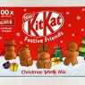 Nestle Kit Kat Christmas Friends - 100 Assorted Milk Chocolate Figures, 820g Bulk Box | KITKAT