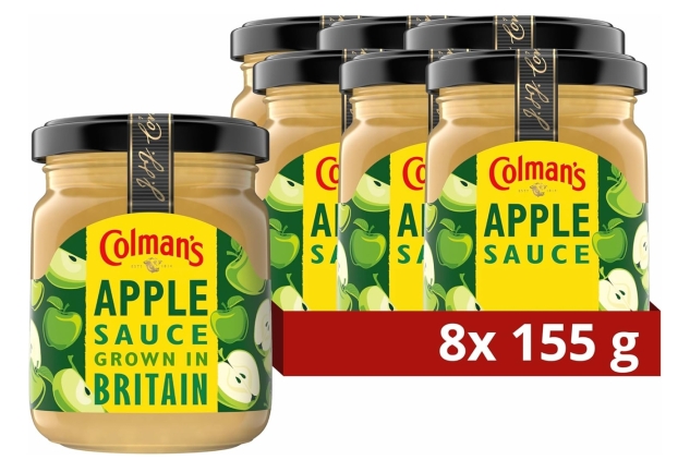 Colman's Bramley Apple Sauce 155g | Pack Of 8