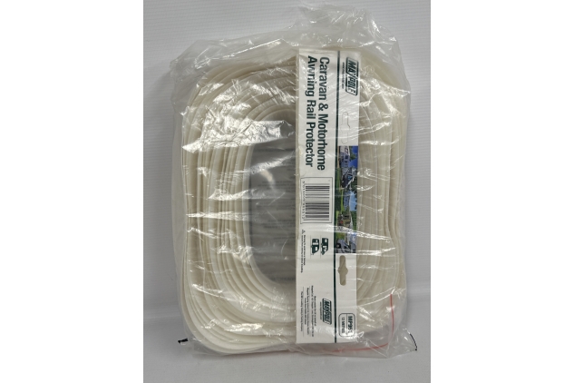 Maypole 12M Caravan Awning Rail Protector, Off-White | Opened Packaging