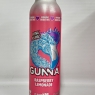 Raspberry Pink Lemonade - Gunna Immune Boosting Fizzy Drink, Vegan, Natural Sparkling Soda, 470ml Aluminium Bottles (Pack of 12)