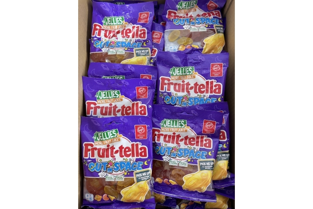 Fruit-Tella Jelly Sweets | Out In Space Jellies | 24 X 110g | BULK BUY DEAL