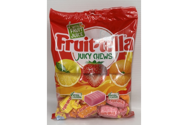 Fruit-Tella Juicy Chews Sweets Assorted Flavours | 8 X 170g | BULK BUY DEAL