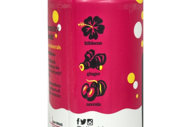 Humble Warrior Sparkling Botanical Drink | POMEGRANATE & HIBISCUS Flavour | 100% Natural, Low Sugar, Low Calorie, High in Vitamin C. 250ml Cans (Pack of 12)