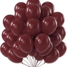 PartyWoo Burgundy Balloons, 50 pcs 12 Inch Wine Red Balloons, Maroon Balloons for Balloon Garland or Balloon Arch