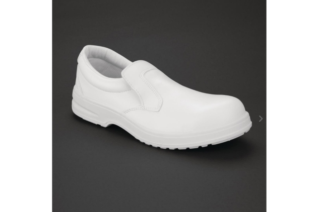 Lites Unisex Safety Slip On White Size 45 UK 11