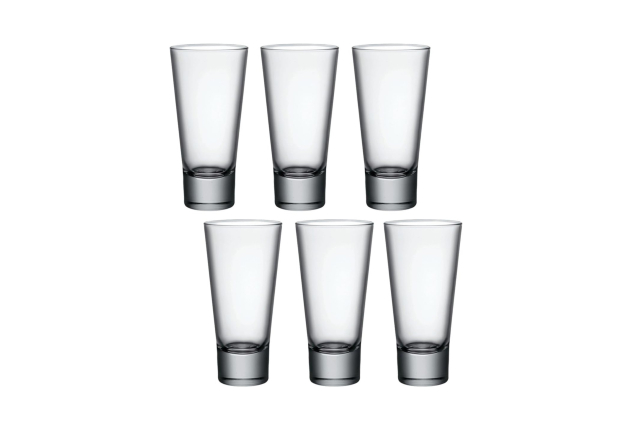 BORMIOLI ROCCO Ypsilon Highball Glasses Set of 6 (450ml)