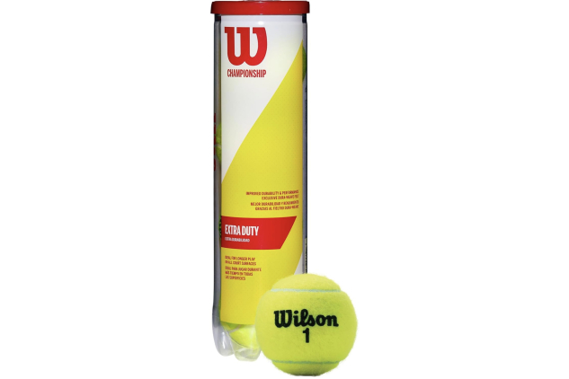 Wilson Champ Extra Duty Tennis Balls Pack of 4 Yellow