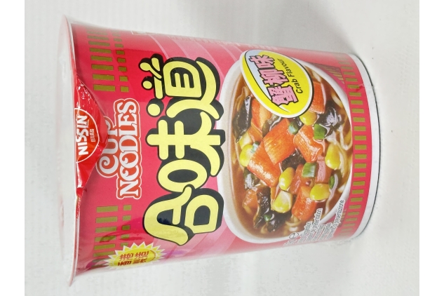 Nissin Cup Instant Noodles CRAB Flavour 24 X 69g | BULK BUY DEAL