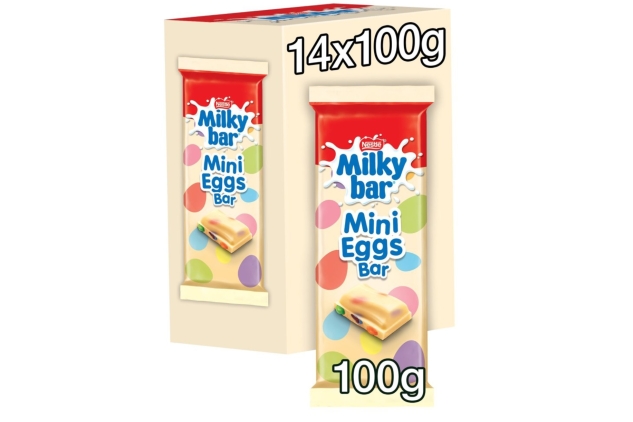 Milkybar Mini Eggs Chocolate Bar 14 X 100g