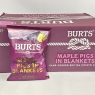 Burts Hand Cooked Crisps | MAPLE PIGS IN BLANKETS Flavour | 20 X 40g Snack Bags