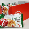 Croissant With Vanilla Flavour & Strawberry Fillings | 7 Days Double Max | 10 X 80g