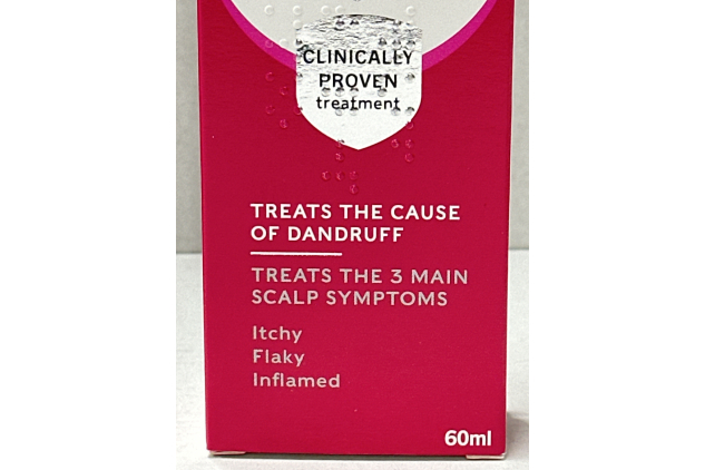 Anti-Dandruff Shampoo | Clinically Proven Treatment for Itchy & Flaky Scalp | Prevents & Controls Dandruff | Contains Ketoconazole | 60ml