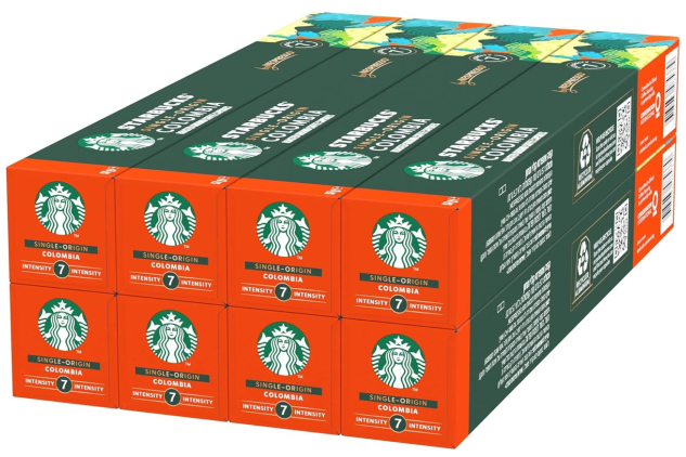 STARBUCKS by Nespresso – Single-Origin Colombia Coffee Pods | Medium Roast | 80 Capsules