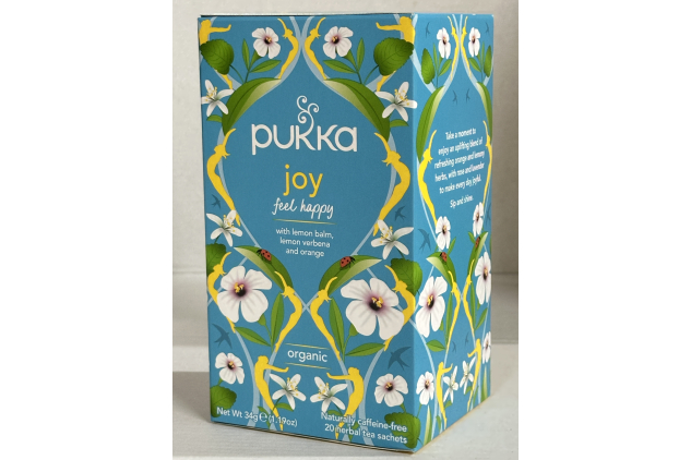 Pukka Herbs Joy – Organic Herbal Tea | 4 Packs (80 Sachets Total)