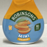 Robinsons Mini Orange Squash | No Added Sugar | 66ml Bottle (Pack of 6) | On-the-Go Refreshment