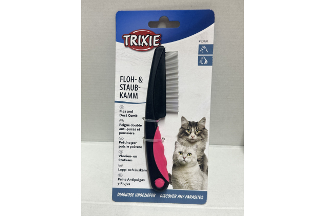 TRIXIE Flea & Dust Comb Cat & Dog 15cm 23120