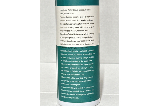 Anti Chew Spray For Pets - Dogs & Cats 120ml Bottle