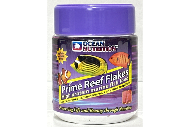 Ocean Nutrition Prime Reef Flakes 34g | High Protein Marine Fish Food