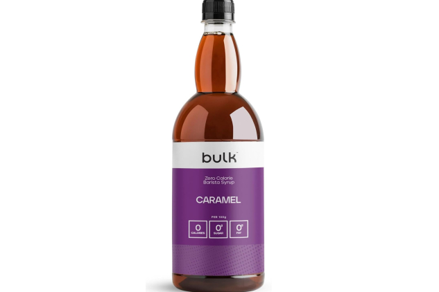 Bulk Zero Calorie Barista Syrups, Sugar Free, Caramel, 1 Litre | Packaging May Vary