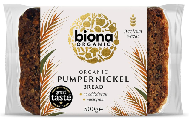 Biona Pumper Nickel Bread, 500g