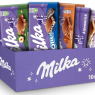 Milka Selection Gift Box – 10 x 100g Assorted Chocolate Bars | OREO, Caramel, Hazelnut & More