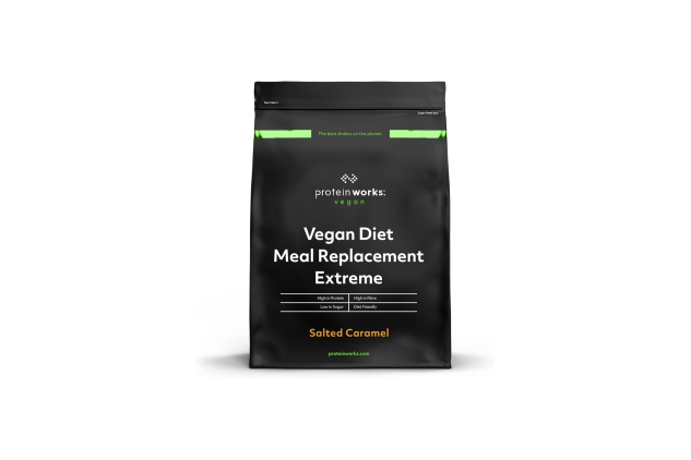 Protein Works Vegan Diet Meal Replacement Extreme Plant Based Meal Replacement Shake Salted Caramel 2kg