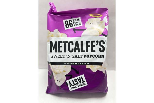 Metcalfe's Sweet N Salty Popcorn 8 x 80g Packs