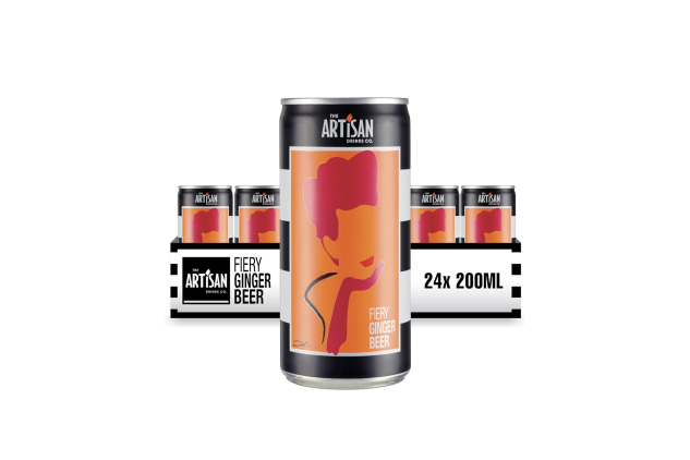 Fiery Ginger Beer Cans The Artisan Drinks Company 24 X 200ml