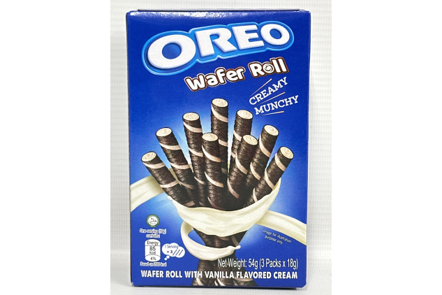 Oreo Wafer Roll Vanilla 54g | 9 Rolls