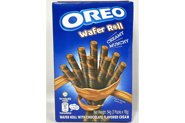 Oreo Wafer Roll Chocolate 54g | 9 Rolls