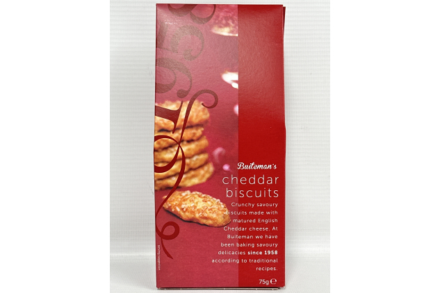 Buiteman’s Cheddar Cheese Biscuits 75g