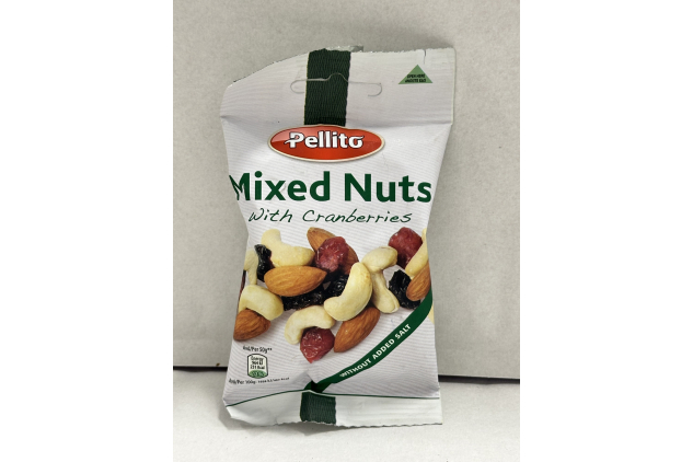 Pellito Mixed Nuts With Cranberries 50g