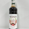 MONIN Premium Raspberry Tea Concentrate – 1L | Hot & Iced Teas, Vegan-Friendly, Allergen-Free, 100% Natural Flavours & Colourings