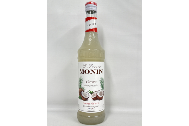 MONIN Premium Coconut Syrup – 700ml | For Coffee & Cocktails, Vegan-Friendly, Allergen-Free, 100% Natural Flavours & Colourings