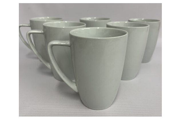 Utopia Titan Bullet Mugs 8.5oz / 240ml - Set of 6 - Super Vitrified Crockery