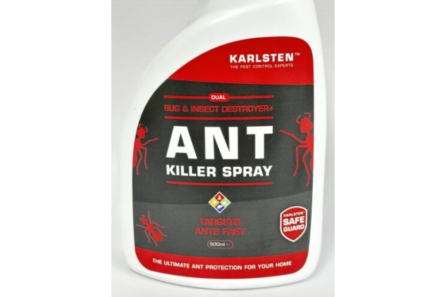 Ant Bug & Insect Killer Spray Destroyer Super Strength Fast Target Action 500ml