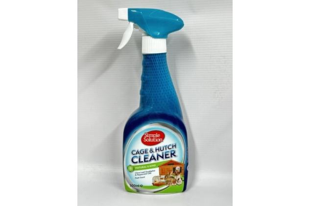 Simple Solution Cage & Hutch Natural Anti-Bacterial Cleaner, 500 ml