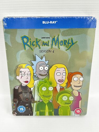 Rick And Morty Season 6 Steelbook Blu Ray 