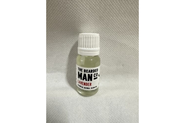 The Bearded Man Co Beard Oil Conditioner Moustache Lavender 10ml