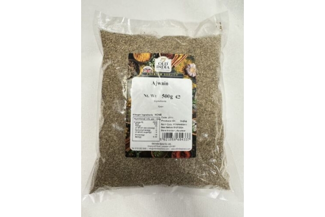 Ajwain Seeds 500g Old India Brand