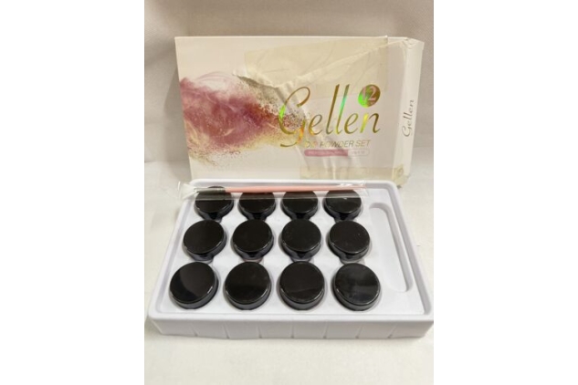 Gellen Dip Powder Set 12 Colours New Sealed  12 X 10g Pots