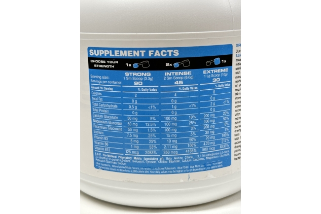 Metabolic Nutrition, ESP Pre-Workout, Blue Raspberry, 300g