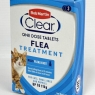 Bob Martin Clear Flea Tablets For Cats. Small Dogs And Puppies. 3 Tablets