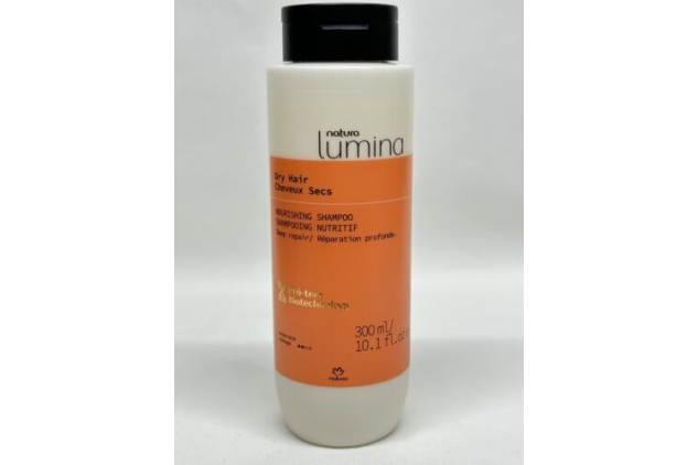 NATURA Lumina Nourishing Shampoo for Dry Hair - 100% Vegan - 300ml