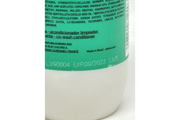 NATURA Lumina Low-Poo Shampoo For Curly Coily Hair 100% Vegan Cruelty Free 300ml